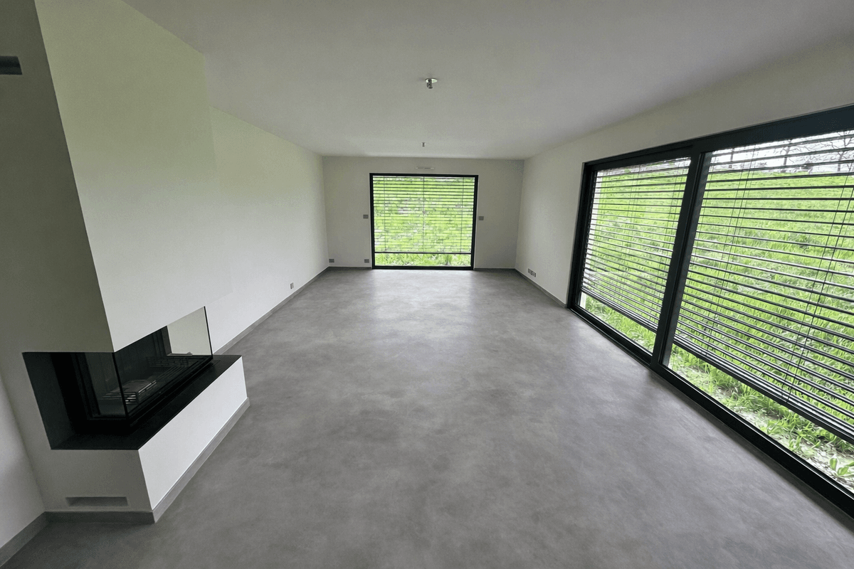 Sol refait après home staging virtuel